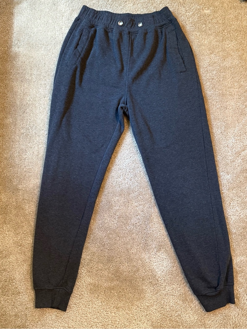 Galaxy by Harvix Grey mens M Jogger sweatpants: Lounge casual comfort